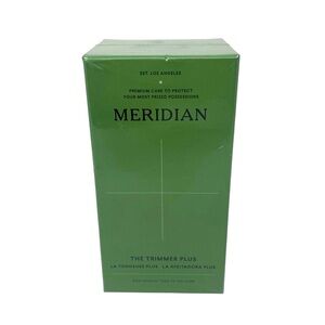 MERIDIAN The Trimmer Plus Waterproof Body Hair Trimmer Onyx Black NEW